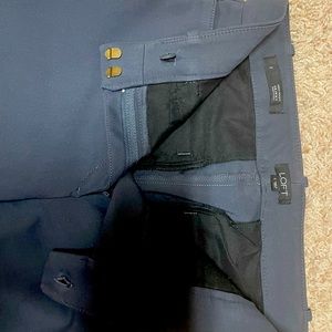 High waist skinny pants. Grey. Loft brand.